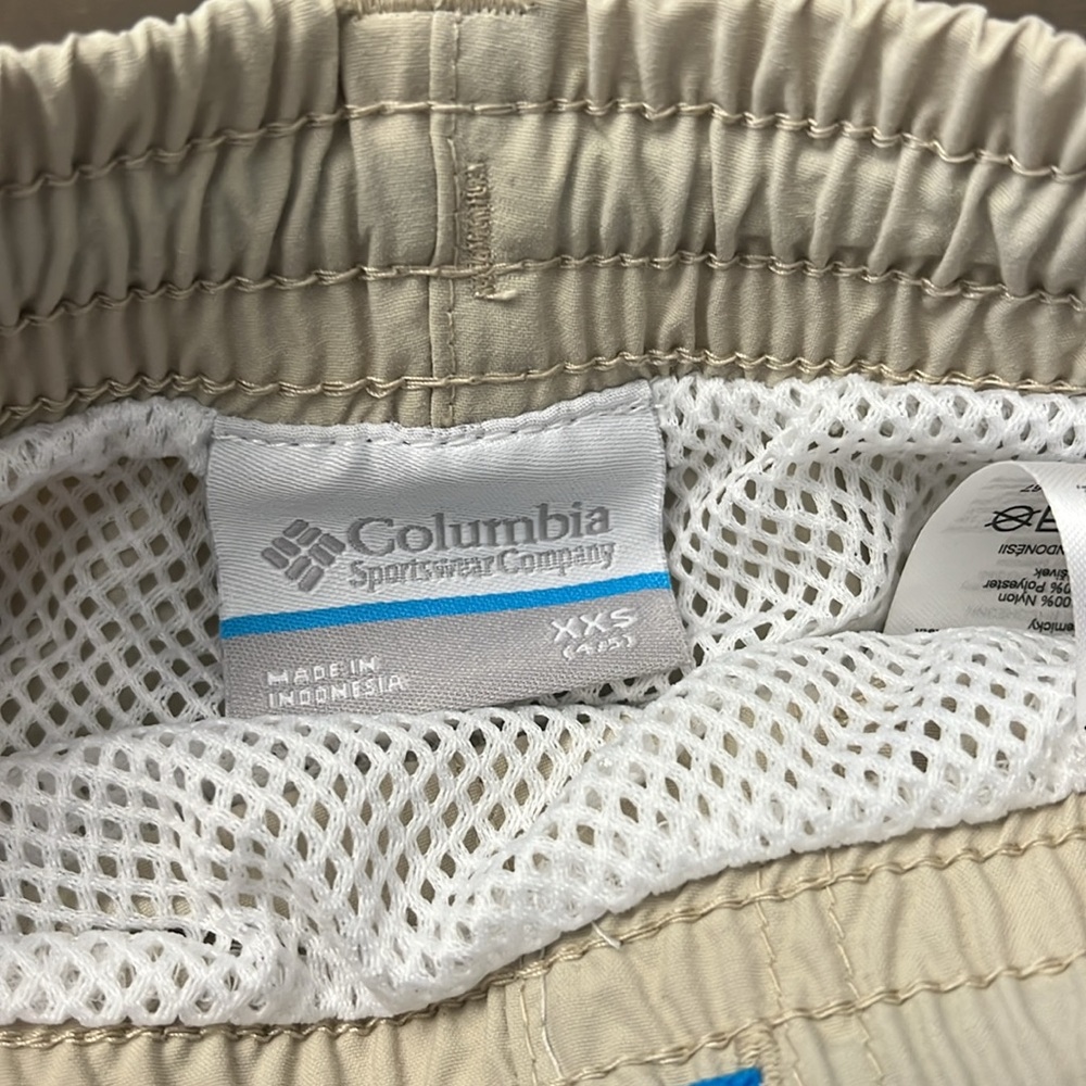 NWT! Columbia backcast boy’s tan Swim/active Shorts. medium 10/12 - Picture 10 of 15